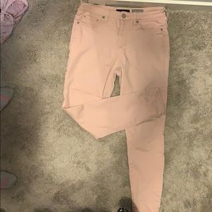 Pink jeans